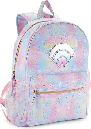 Under One Sky Kid's Rainbow Shine Backpack - White Multi - Yahoo Shopping