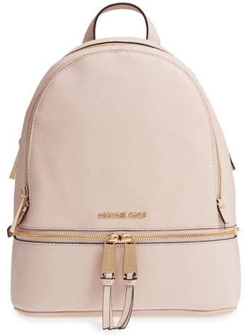 MICHAEL Michael Kors 'Extra Small Rhea Zip' Leather Backpack - ShopStyle