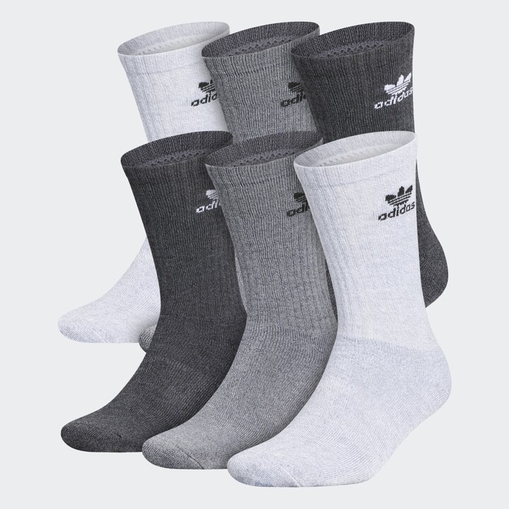 Trefoil Crew Socks 6 Pairs