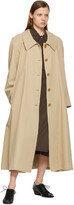 Thumbnail for your product : Lemaire Beige Linen Trench Coat