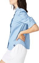 Thumbnail for your product : Court & Rowe Ruched Sleeve Denim Shirt