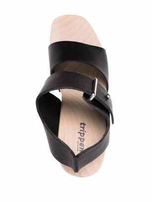 Trippen Side-Buckle Strap Sandals