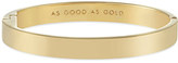 Thumbnail for your product : Kate Spade Idiom bangle