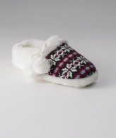 Thumbnail for your product : Denver Hayes Cuddles Jacquard Mule