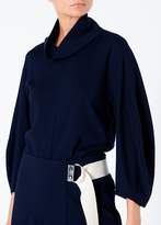 Thumbnail for your product : Tibi Lightweight Ponte Funnel Neck Sculpted Top