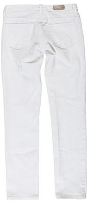 Adriano Goldschmied Low-Rise Straight-Leg Jeans