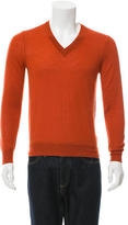 Thumbnail for your product : Burberry V-Neck Cashmere Sweater