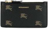 Thumbnail for your product : Burberry Equestrian Knight zipped wallet