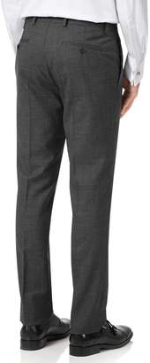 Charles Tyrwhitt Grey Slim Fit Merino Business Suit Wool Pants Size W30 L38