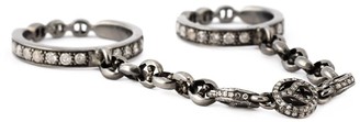 Loree Rodkin Diamond Handcuff Ring