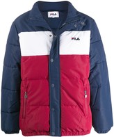 fila uo exclusive chavis colorblock sherpa jacket