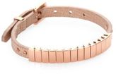 Thumbnail for your product : Michael Kors Rectangular Slide Bead Saffiano Leather Bracelet