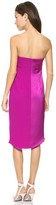 Thumbnail for your product : Halston Strapless Wrap Dress