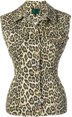 Jean Paul Gaultier Pre-Owned 1990's Leopard Printed Vest