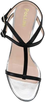 Pollini strappy stiletto sandals