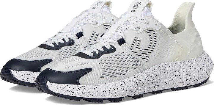 GFORE Men's MG4X2 Knit Golf Cross Trainer Men's Shoes Snow/Twilight : 10 M