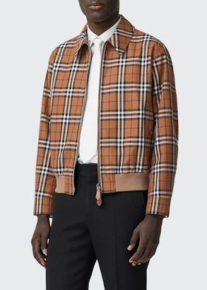 Burberry Bomber Jacket Men | Shop the world's largest collection of fashion  | ShopStyle