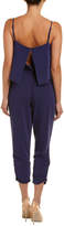 Thumbnail for your product : Parker Popover Crepe Jumpsuit