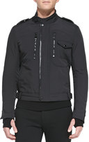 Thumbnail for your product : Ralph Lauren Black Label Tech Moto Jacket, Black