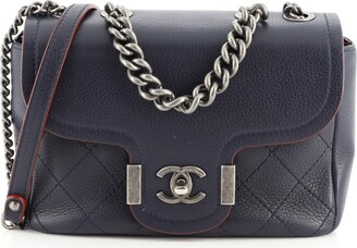 Chanel Archi Chic Flap Bag Quilted Grained Calfskin Small - ShopStyle