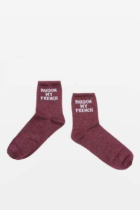 Pardon my french socks