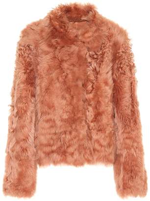 Yves Salomon Meteo Reversible lamb fur jacket - ShopStyle