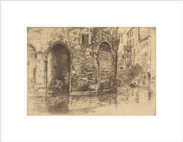 Red Barrel Studio Two Doorways by James McNeill Whistler -Framed Giclee Print