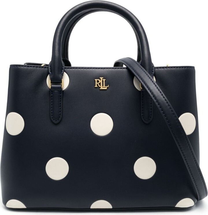 Lauren Ralph Lauren Marcy polka dot-print tote bag ShopStyle - Main Image