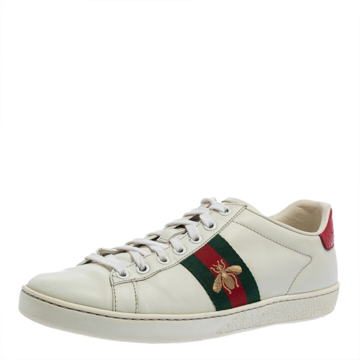 gucci gold bee shoes