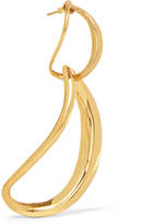 Thumbnail for your product : Dinosaur Designs Louise Olsen Large Liquid Chain Gold-plated Earrings