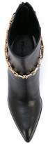 Thumbnail for your product : Stella Luna chain detail booties