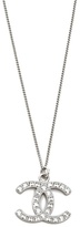 Thumbnail for your product : WGACA What Goes Around Comes Around Vintage Chanel Crystal CC Neckalce