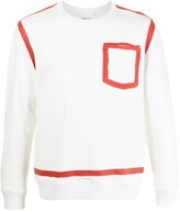 Thumbnail for your product : Ports V Contrast Sweatshirt