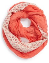 Thumbnail for your product : BP Lattice Lace Panel Infinity Scarf (Juniors)