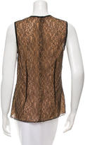 Thumbnail for your product : Michael Kors Nude Illusion Lace Top