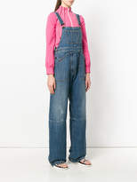 Thumbnail for your product : Valentino paint splattered dungarees