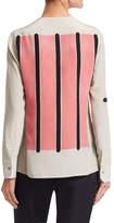 Thumbnail for your product : Akris Linea Printed Silk Blouse