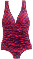 Thumbnail for your product : J.Crew Ratti geo print ruched femme tank