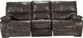 Thumbnail for your product : Cindy Crawford Cindy Crawford Home Gianna Gray Leather Reclining Sofa