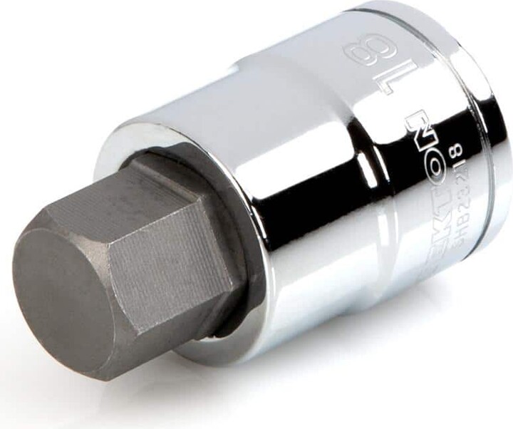 TEKTON 1/2 in. Drive x 18 mm Hex Bit Socket
