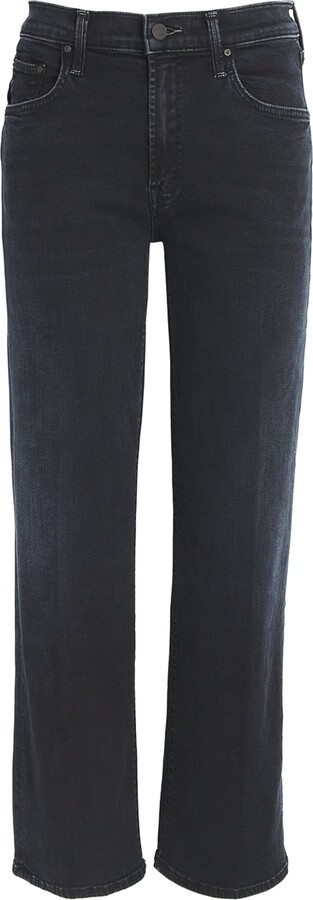 Mother The Mid Rise Rambler Zip Ankle Jeans