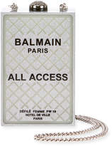 Thumbnail for your product : Balmain All Access Minaudiere Box Clutch Bag