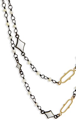 Armenta Old World Enamel Chain Necklace