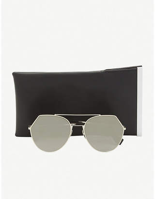 Fendi Ff0194/s pilot round-frame sunglasses