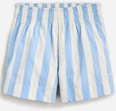 Thumbnail for your product : J.Crew Smocked beach short in blue stripe