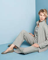 Thumbnail for your product : Joan Vass Full-Length Jog Pants, Gray Heather, Petite