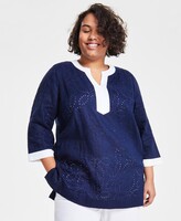 Charter Club Women's Plus Size Clothing | ShopStyle