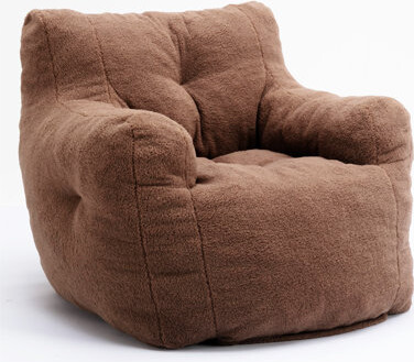 Soft Velvet Fabric Bean Bag Chair Filled With Memory Sponge
