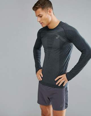 Asics Running Seamless Compression Long Sleeve Top In Black 134605-0904 -  ShopStyle Men's Fashion