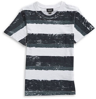 Diesel Painted Stripe T-Shirt